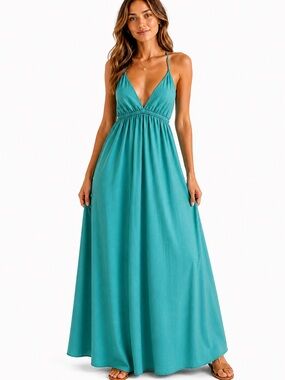 Zara | Dresses | Zara Lime Green Backless Dress | Poshmark